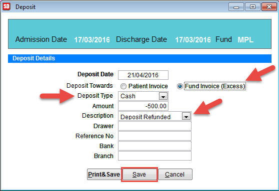 process refund 5